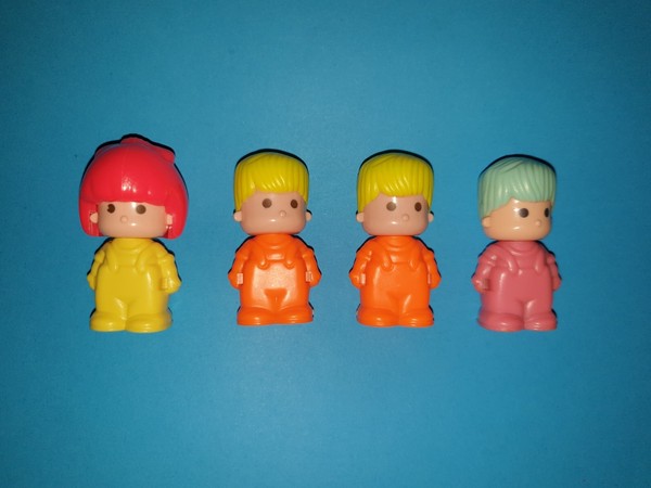 Lote de 4 figuras de Pin y Pon de Famosa / Spares Pinypon