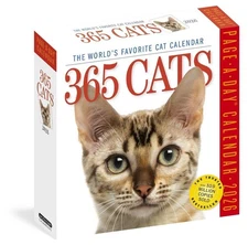 365 Cats Page-A-Day Calendar 2026 by Workman Calendars