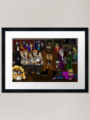 Wizards Framed Art Print Framed Wall Art Poster Canvas Print Picture