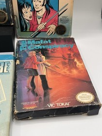 LOT of 6 Nintendo BOXED* NES Games WorldRunner Legend Of Kage Mafat Astynax Xeno