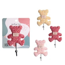 Bear Suction Cup Hook,Single, Random Color