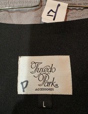 Tuxedo Park Size Large Tuxedo Formal Vest Prom Wedding Jacquard Paisley Pattern