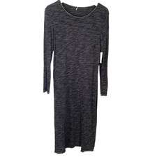 Free People Womens To the Max Tunic Top XS Gray Heather Boho Lagenlook Capsule