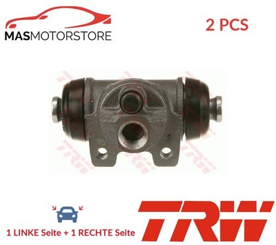 RADBREMSZYLINDER TROMMELBREMSE PAAR TRW BWH373 2PCS P FÜR PEUGEOT PARTNER