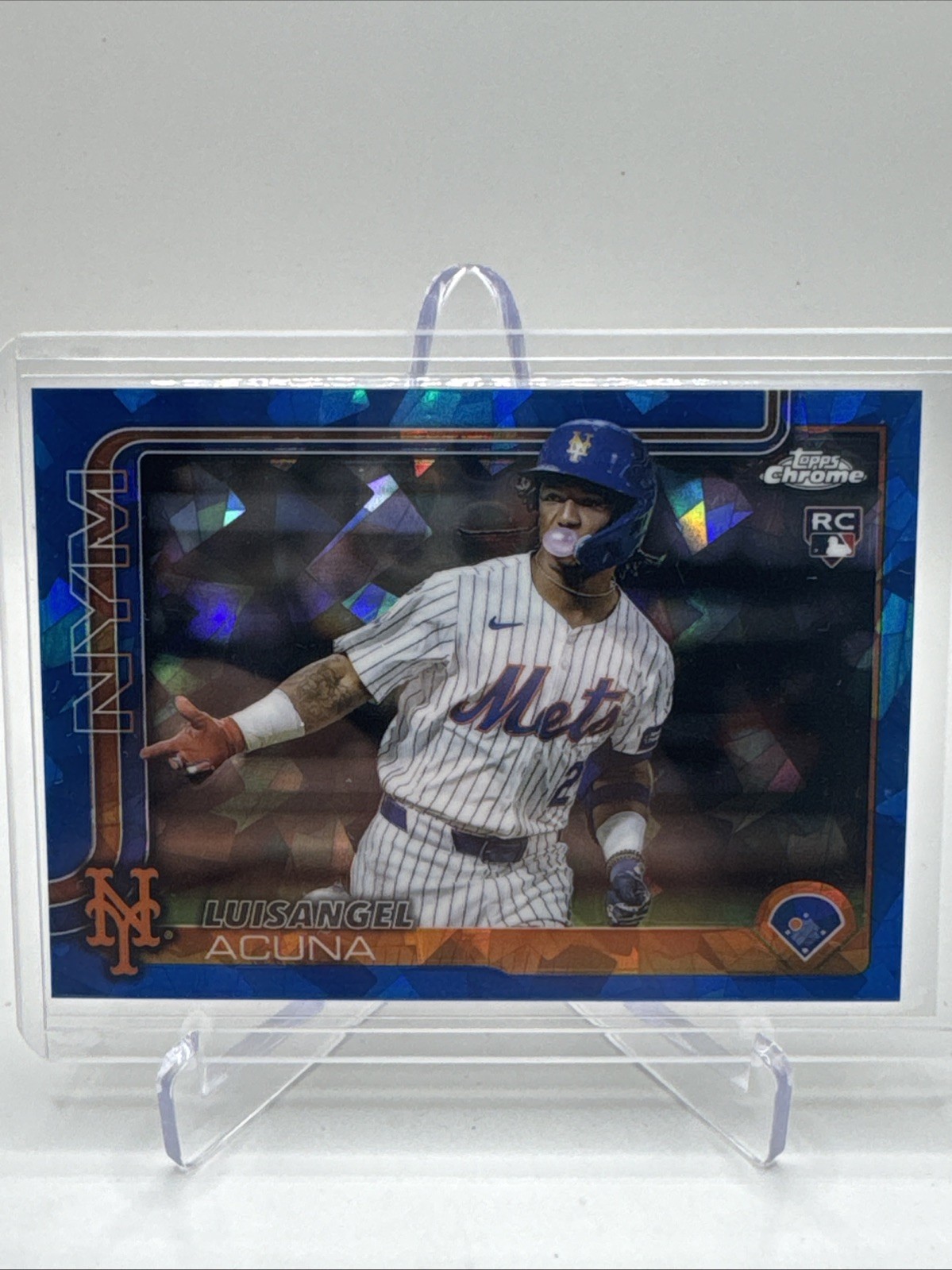2025 Topps Chrome Sapphire Edition - Image Variation Luisangel Acuna #56 (RC)