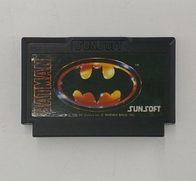 Famicom Software Batman SUNSOFT