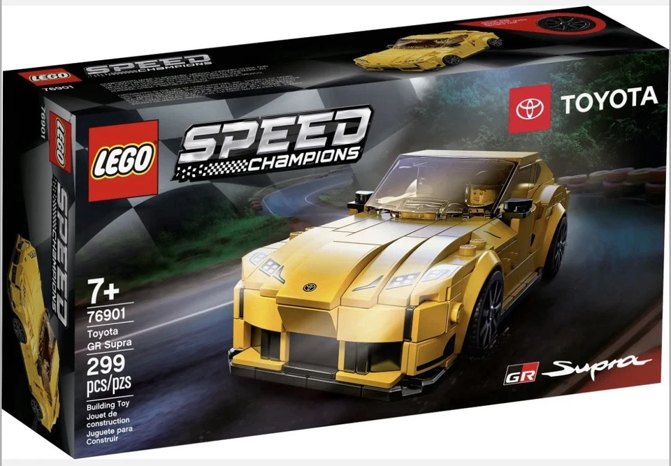 Lot of 4 -Lego Speed Champions 76900 Jesko 76901 Supra 76902 McLaren 76907 Lotus - Image 2 of 4