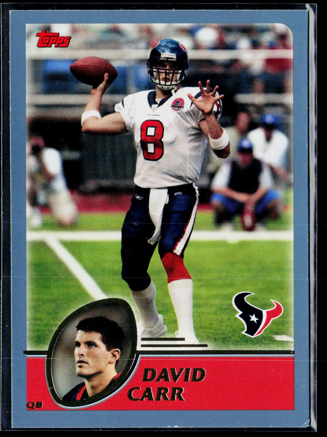 2002 Topps Chrome #166 David Carr