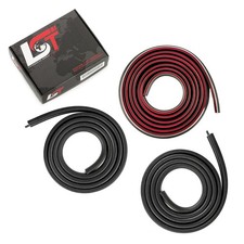 3x Gummidichtung Türgummi vorne Heckklappe für VW Jetta II 2 Türer Coupe 84-92