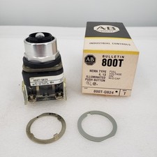 Allen Bradley Bulletin 800T-QB24 Series T Nema Type 4,13 Illuminated Push Button