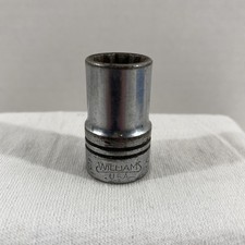 Williams 1/2" Drive 12-Point 9/16" Standard Socket ST-1218 Made In USA Vintage