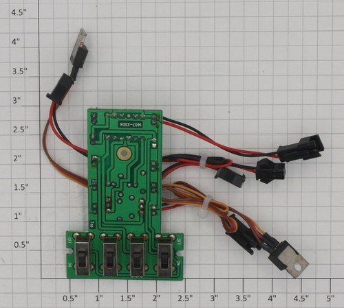 Placa de circuito principal de PCB con interruptores y cables USA Trains 1407-8004RI GP-7/9 | Zustand: Used