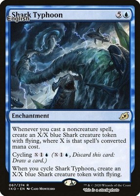 Shark Typhoon EN [IKO - 67] - NM TCG MTG