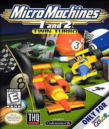 Micro Machines 1 and 2: Twin Turbo (Nintendo Game Boy Color, 1999)