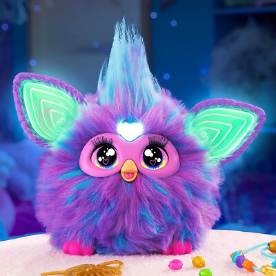 Furby 2023 Purple Blue Pink Interactive Plush 15pc IN STOCK | eBay