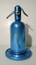 SACCAB Milano Sifone Blu Con Base In Eccellenti Condizioni Anni 50 / 60