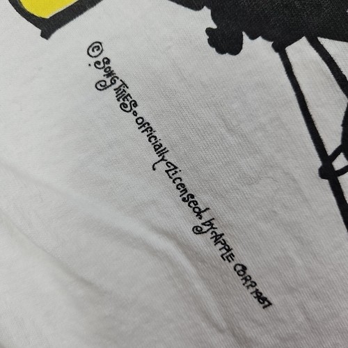 VTG 1987 THE BEATLES HARD DAYS NIGHT SONG TITLES T SHIRT SINGLE STITCH SIZE M - Picture 3 of 14