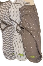Ziggybaby Swaddles Set Of 3 0-3 Months