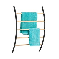 Handtuchhalter FüR Die Wand Mit 5 Stangen Handtuchtrockner Hti-Living