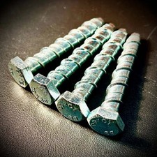 M12 Hex Concrete Anchor Screw Self-Tapping High Tensile BZP