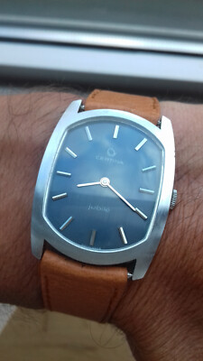 Certina 23-30 Jubilé 01.2367 4A RECTANGOLO Vintage Handaufzug NOS Uhren Uhr