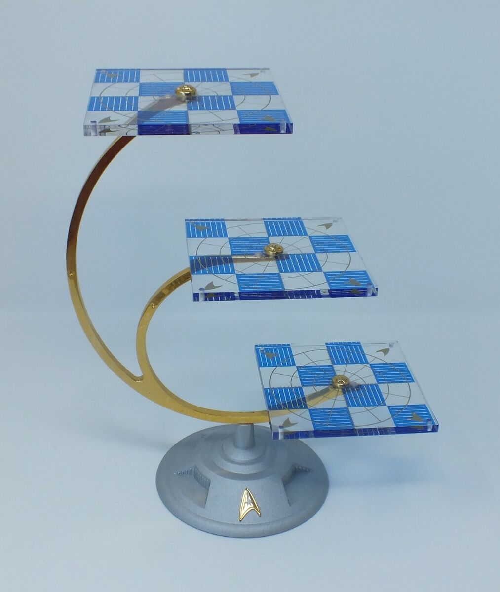 Star Trek Tridimensional Chess Franklin Mint