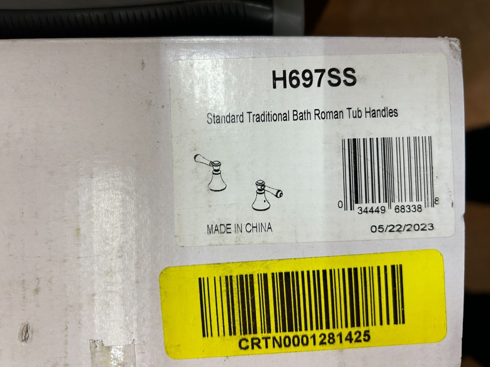 Delta T4797SSLHP H697SS Cassidy Roman Tub Faucet Trim Hand Shower