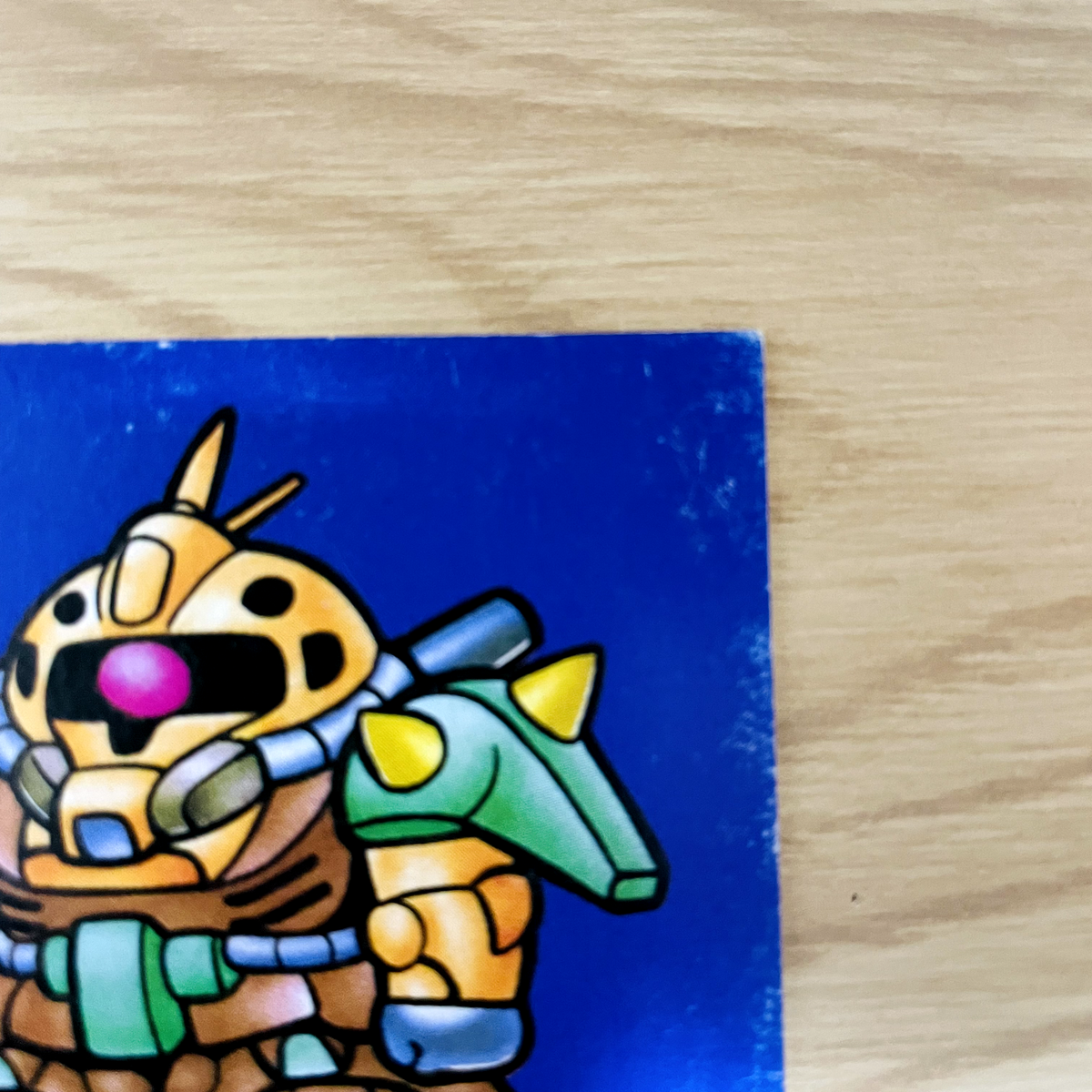 Menko Card Desert Zak Amada Super Deformed Gundam World No. 114 | eBay