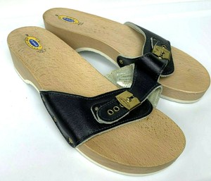 doctor scholl's wooden sandals