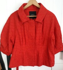  Robert Rodriguez Spring Jacket With Belt  Size Us 10 Uk 12 -14
