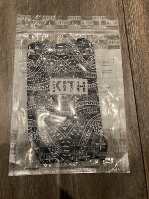 Brandneu Kith Paisley Gesichtsmaske Marine 