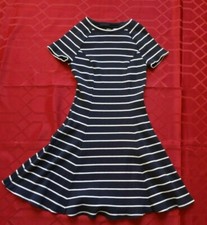 Girl's BDG from Urban Outfitters Navy White Strips Swing Dress in size XS
