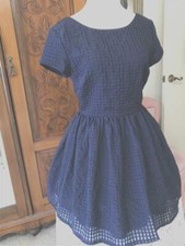 Ladies Lightweight Navy Blue Dress ~ Forever Twenty One ~ Size Juniors Medium