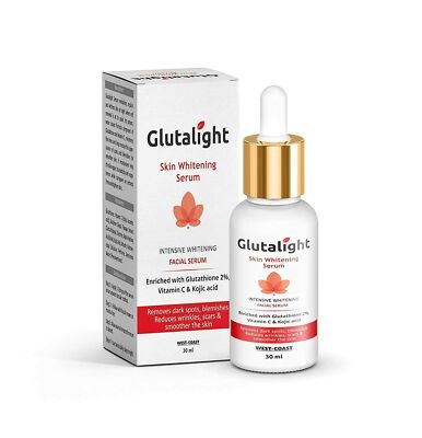 glutathione whitening serum with vitamin c Glutalight Skin Lightening Brightening Serum With Glutathione Vitamin C 30 ml