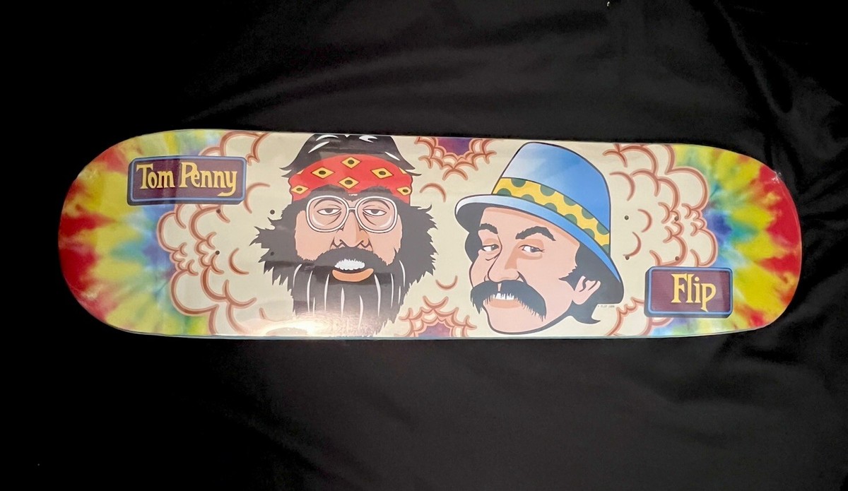 Flip Tom Penny Tom's Friends Tie-Dye Cheech & Chong 8.25 Flip Tom Penny Tom's Friends Tie-Dye Cheech & Chong 8.25