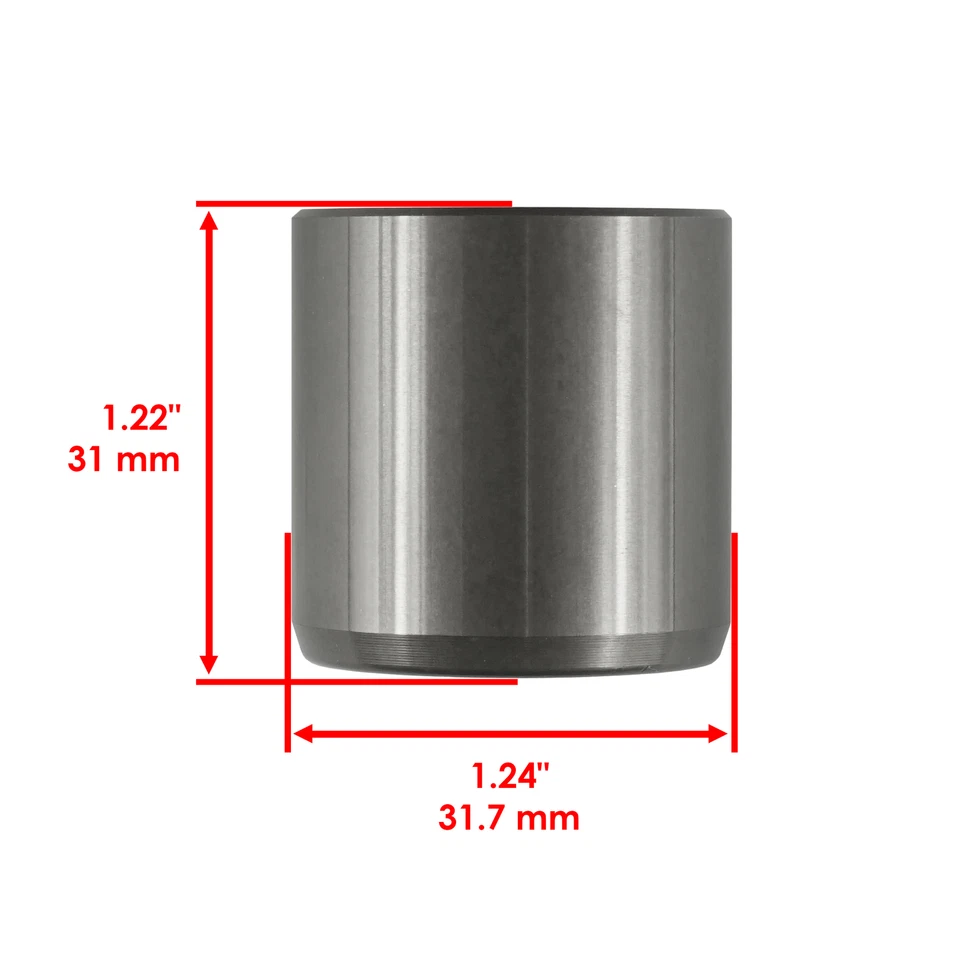2 Rear Brake Caliper Piston W/Pads For Polaris Sportsman X2 550 2010 2011-2014 - Image 2 of 4