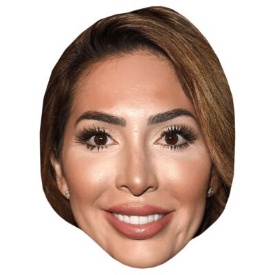 Farrah Abraham (Make Up) Celebrity Mask, Flat Card Face