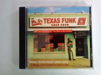 TEXAS FUNK, JMAN CD 006, Black Gold From The Lone Star State 1968 - 1975,ungesp.