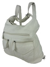 Handtasche Damen Rucksack Rucksacktasche Umhängetasche weiches Leder AK3435