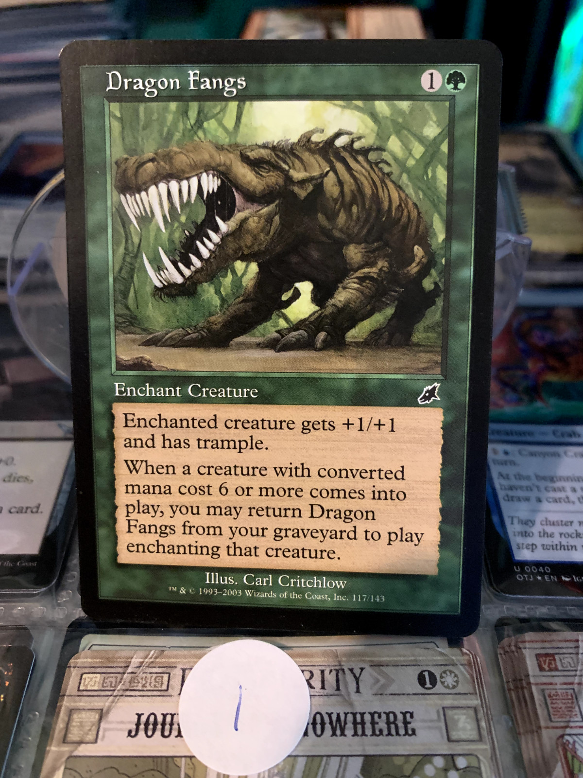 MTG Magic the Gathering Dragon Fangs (117/143) Scourge LP