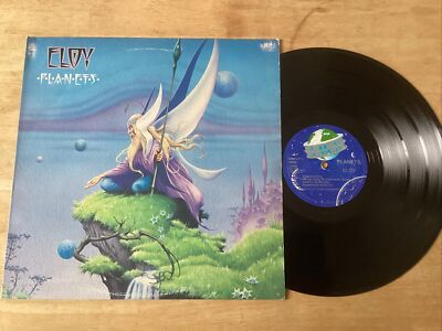 Eloy   Planets Vinyl LP HMILP1 1982 Mysterious Monolith Very Rare Prog Rock
