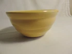 Vintage Bauer USA Pottery Ring Ware  #36 Gloss Yellow Mixing Nesting Bowl