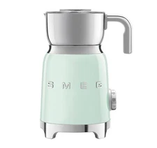 Smeg MFF11PGUS Pastel Green 50's Retro Style Milk Frother (Open Box) Box Damage