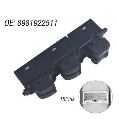 RHD Window Switch For Isuzu Dmax Rodeo Holden Colorado 8-98192-251-1 US