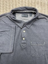 Arrow Men's Size XLT Grey Golf Short Sleeve Polo Shirt