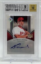 Howie Kendrick 2006 Upper Deck Ultimate Collection #171 /180 Mint BGS 9 Auto 10