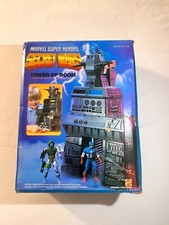Marvel SECRET WARS TOWER OF DOOM 1984 Mattel Super Heroes Complete In Box