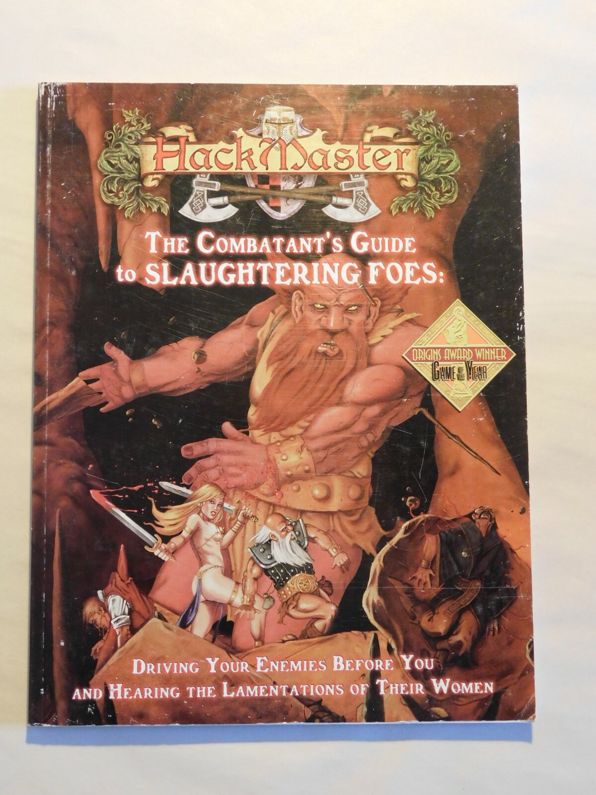 Hackmaster 4e Kenzer HackMaster 4th Ed Combatant's Guide to Slaughtering Foes VG+ | eBay