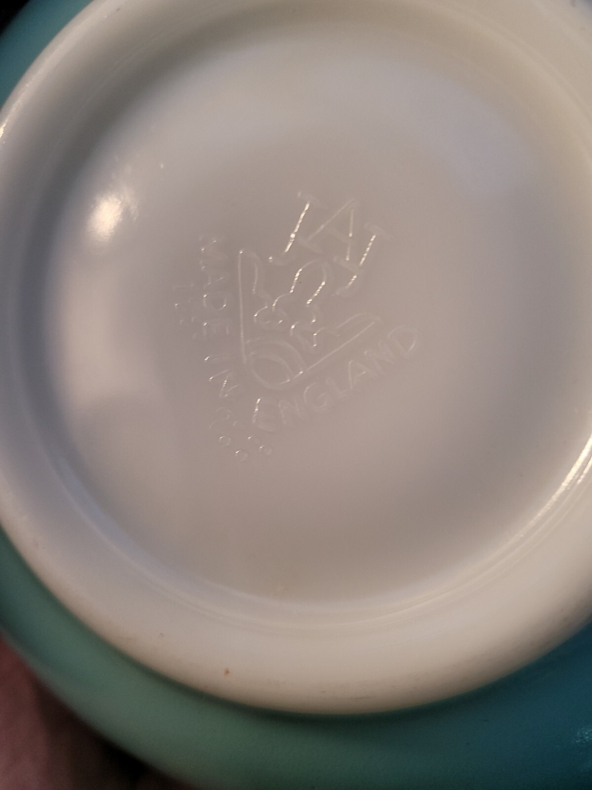 Pyrex JAJ RARE Duck Egg Blue Gooseberry 441 442 443 444. ** No Stars