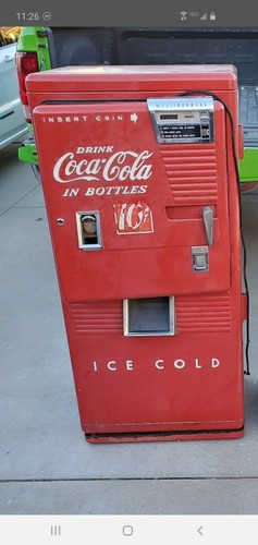 vintage 10 cent coke machine